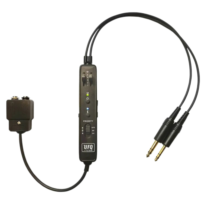 Adaptador Bluetooth para Cascos de Aviación UFQ BT-Link Adaptadores para Cascos de Vuelo  BuckerBook 199,00 € UFQ Aviation