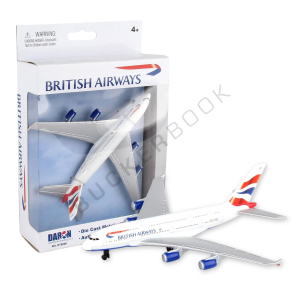 Single Plane A380 British Airways Toy