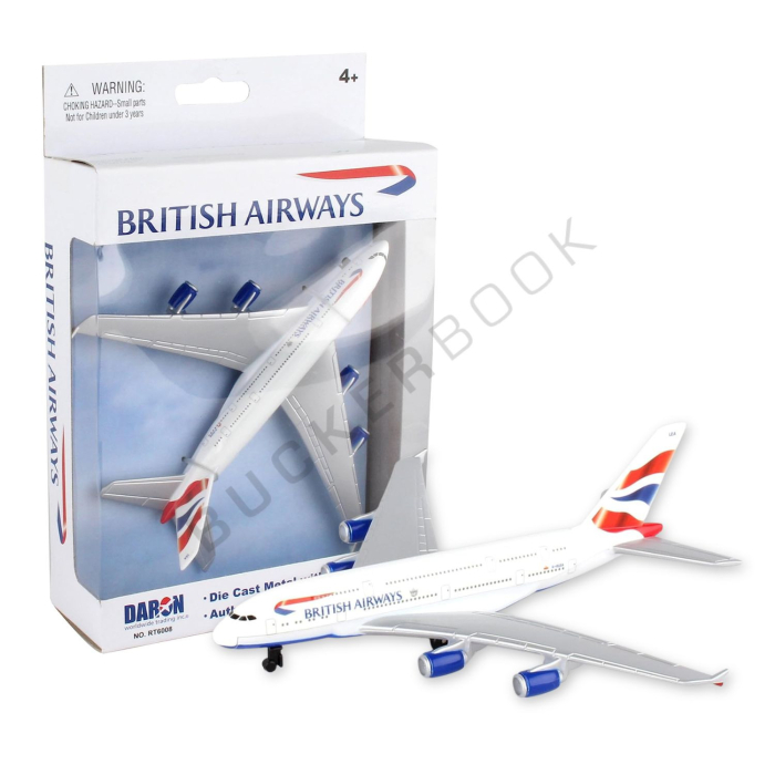 Single Plane A380 British Airways Toy Aviation Toys 830715006871 BuckerBook €14.90 Daron