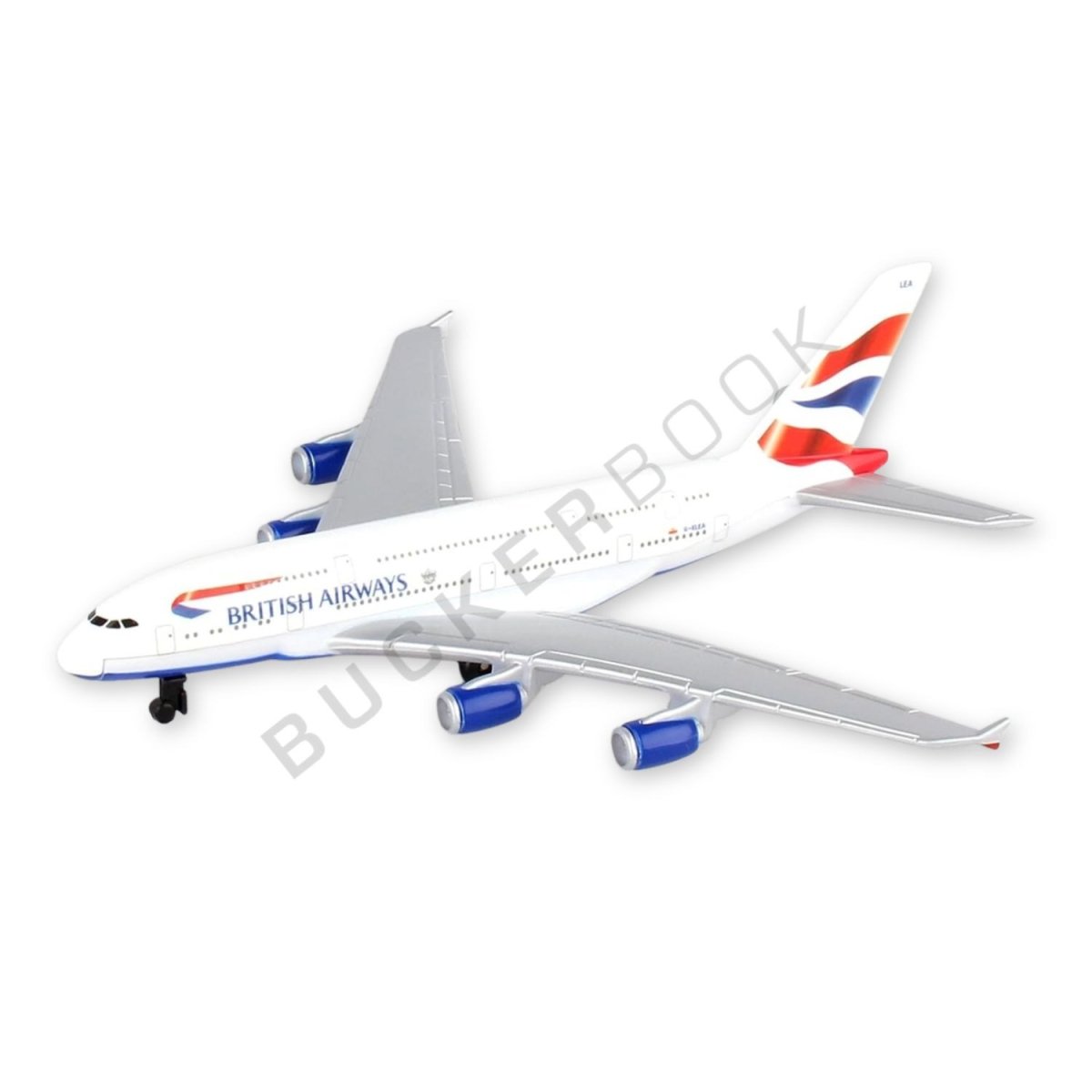 Juguete Single Airplane A380 British Airways 86RT-6008 Herpa Wings Juguetes de Aviones