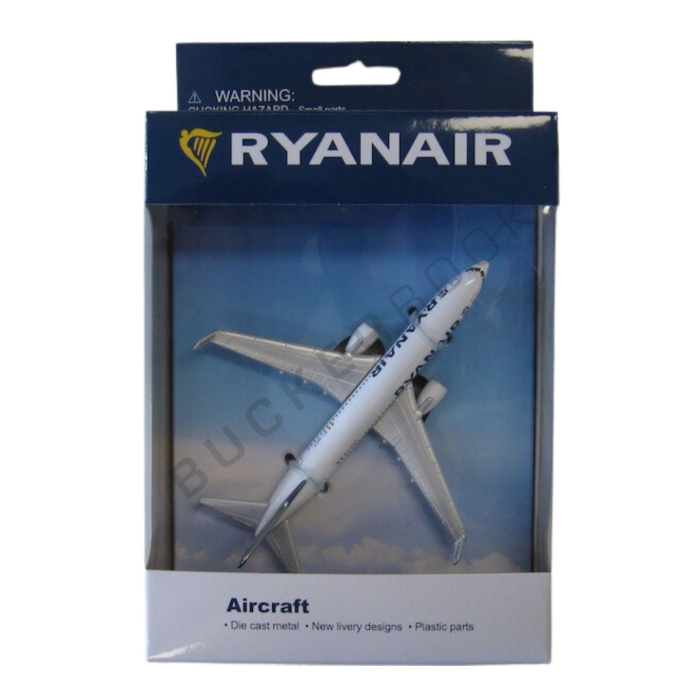 Single Plane Boeing B737 Ryanair Toy Aviation Toys 8719481223175 BuckerBook €14.90 PPC