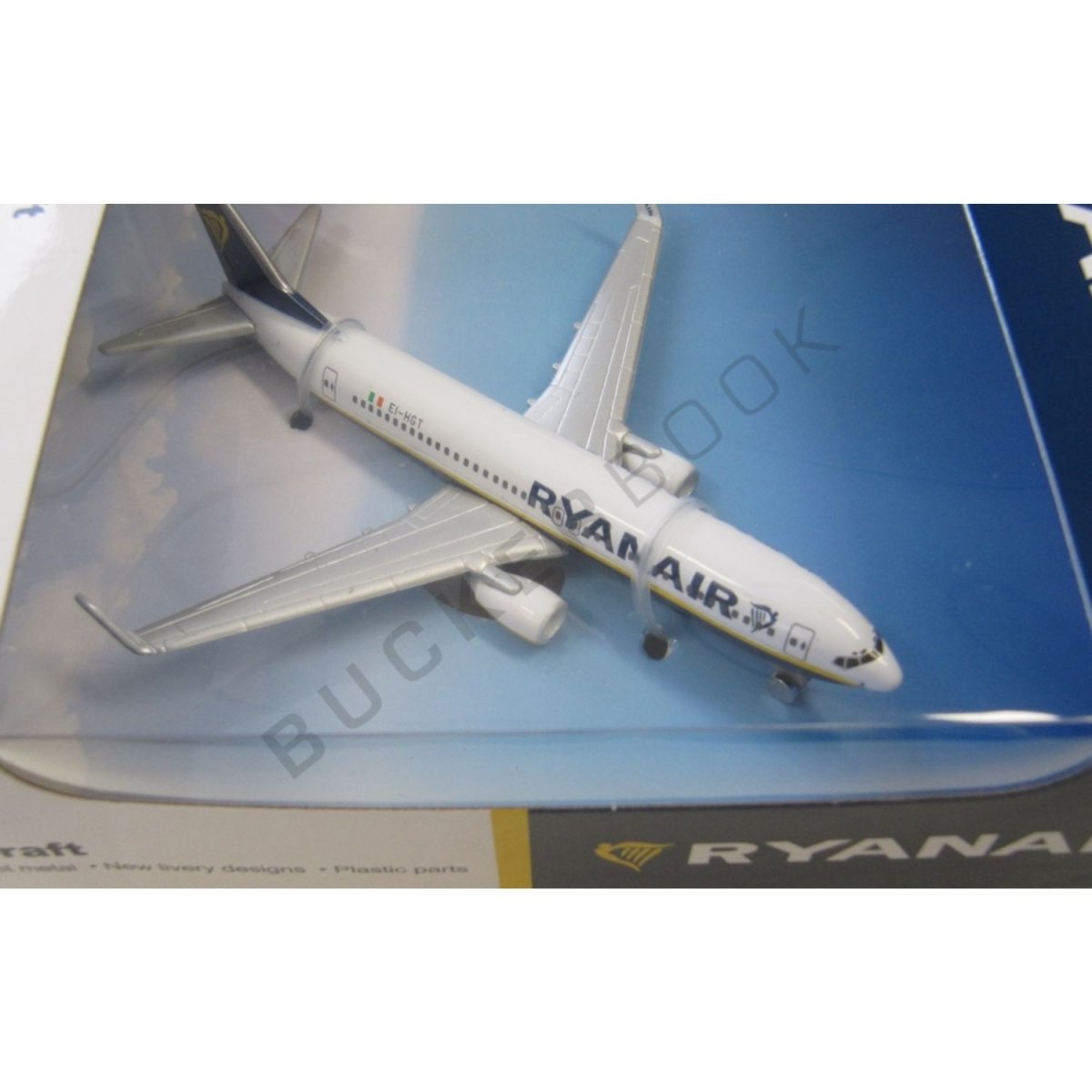 Juguete Single Airplane Boeing B737 Ryanair 223175 PPC Juguetes de Aviones
