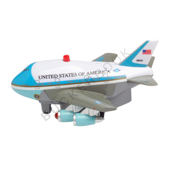 Air Force One Pullback Plane Toy Aviation Toys 673340006867 BuckerBook €14.00 Herpa Wings