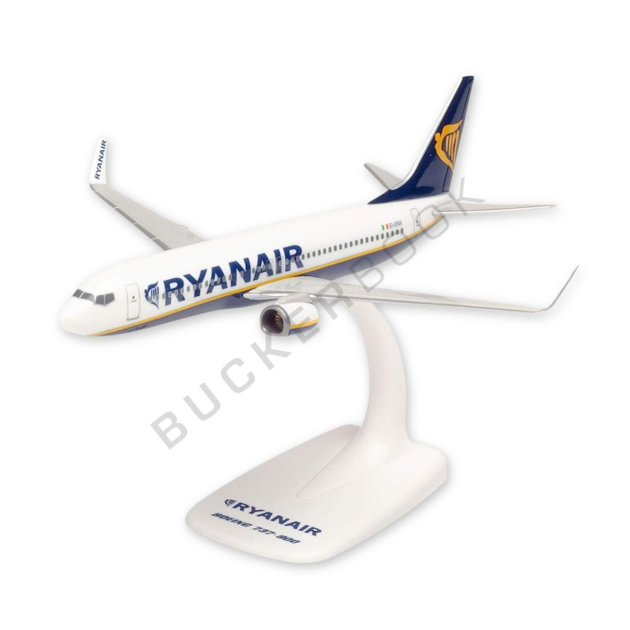 Maqueta Boeing B737-800 EI-ENX Ryanair 1/200 Maquetas Aviación Comercial 4013150609395 BuckerBook 24,50 € Herpa Wings