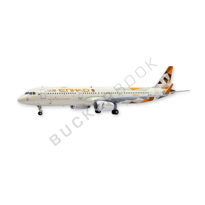 Etihad Airways Airbus A321 A6-AEJ 1/200 Model Commercial Aviation Models  BuckerBook €79.90 JCWings