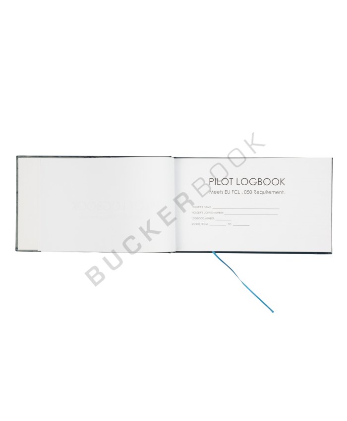 Logbook Profesional Europeo BuckerBook LOGBOOK.BUCKER BuckerBook Premium Logbooks / Diario de Vuelo