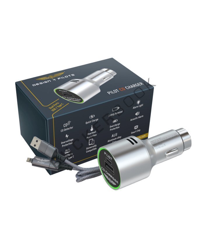 Cargador Piloto CO D4P D4P_CHARGER Design 4 Pilots Detectores de CO