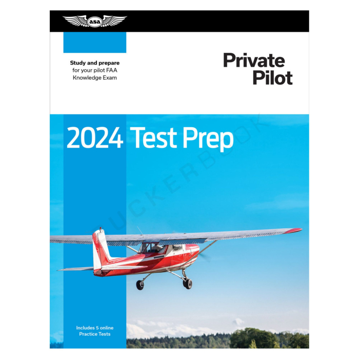 2024 Private Pilot Test Prep Test Prep 9781644253304 BuckerBook €29.95 ASA