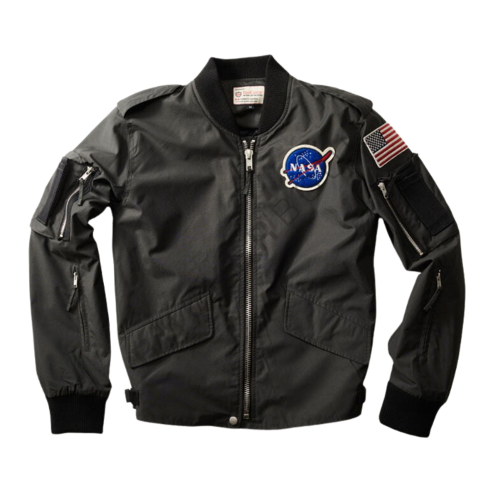 NASA Nylon Pilot Jacket Mens Pilot Jackets 5288913203236 BuckerBook €149.00 RED CANOE