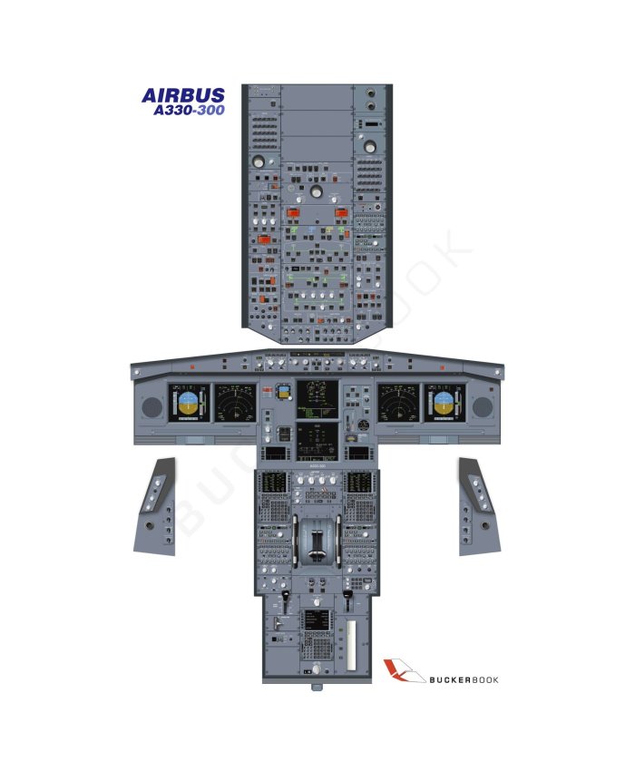 Poster Airbus A330-300 Entrenamiento Pósters de Entrenamiento  BuckerBook 49,90 € BuckerBook Premium