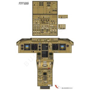 Boeing B747-400 Training Poster