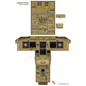 Boeing B747-800 Training Poster