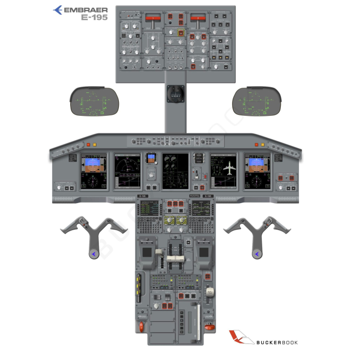 Embraer E170-195 Training Poster Training Posters  BuckerBook €49.90 BuckerBook Premium