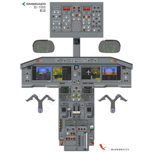 Poster Embraer E195-E2 Entrenamiento