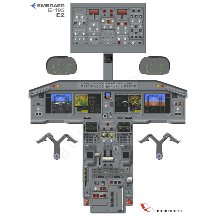 Embraer E195-E2 Training Poster Training Posters  BuckerBook €49.90 BuckerBook Premium