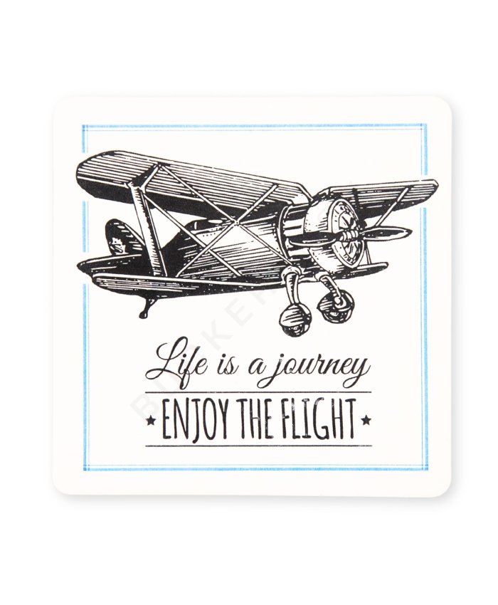Posavasos Flight - Pack 4 Posavasos Aviación  BuckerBook 24,90 € 
