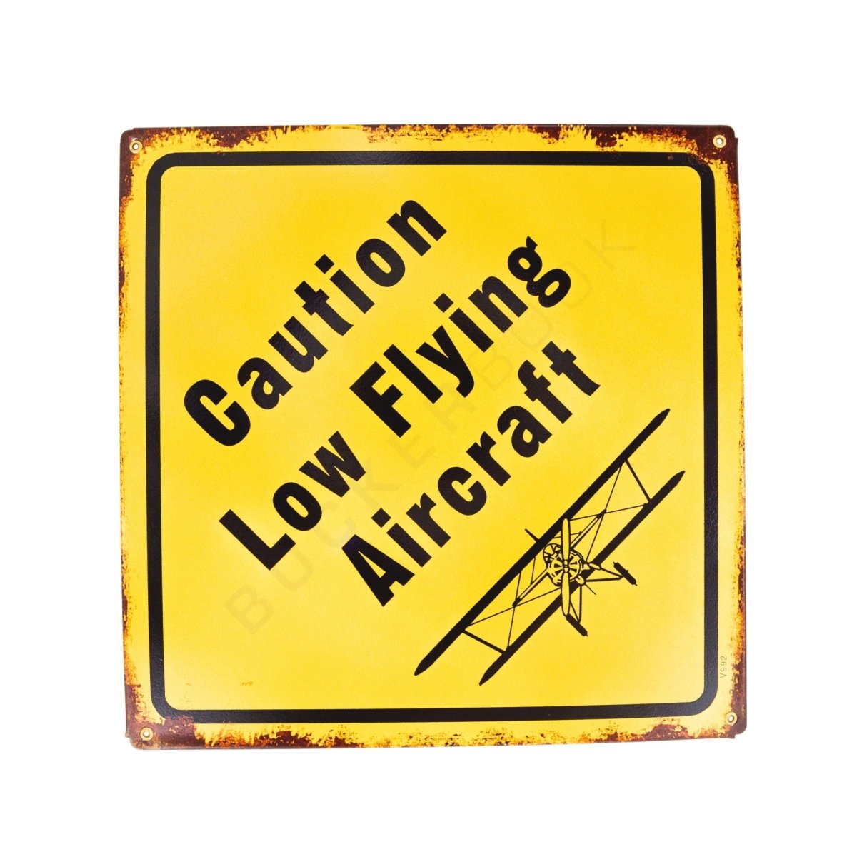 Cartel Decorativo Caution Low Flying Aircarft Carteles  BuckerBook 29,90 € 