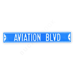 Aviation Blvd Fridge Magnet