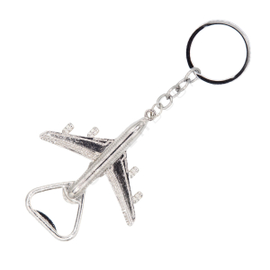 Airplane Keyring Bottle Opener