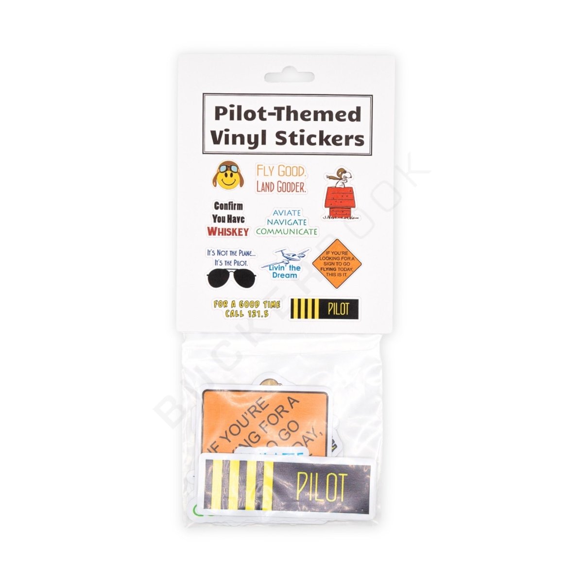 Pack 10 Stickers Vinilo Piloto Pegatinas Aviación  BuckerBook 12,00 € 