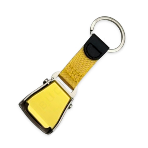 Airplane Seatbelt Keyring