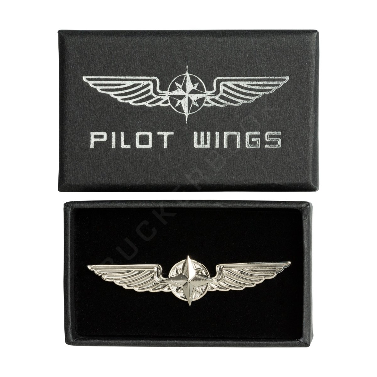 Insignia Alas de Piloto 5 cm Plateada Insignias 1703124167794 BuckerBook 9,90 € Design 4 Pilots