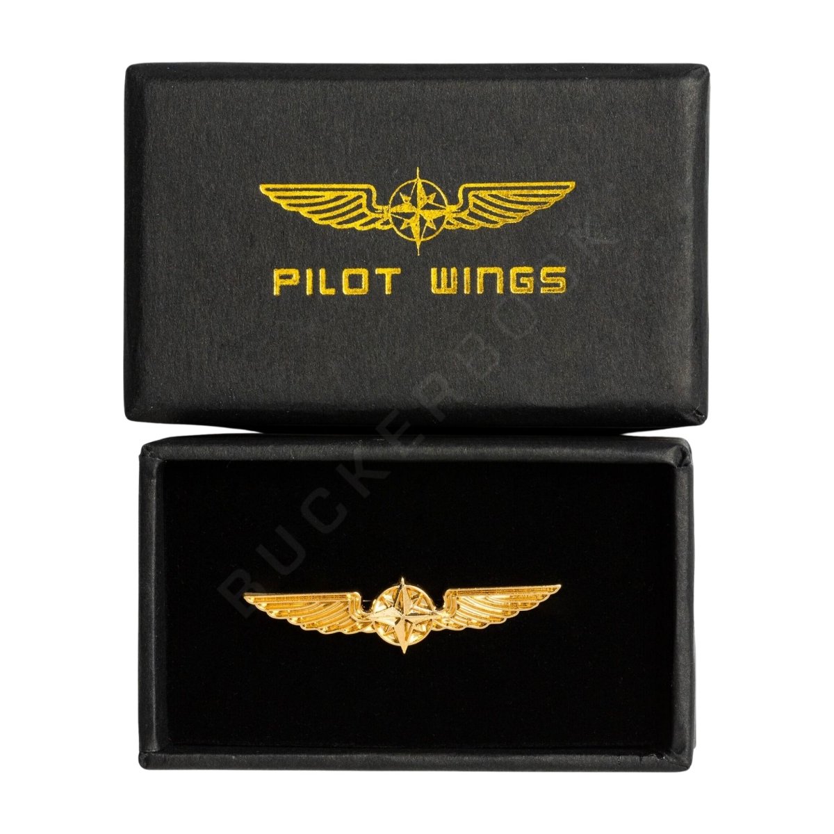 Insignia Alas de Piloto 3,5 cm Dorada Pines 1703124761442 BuckerBook 7,90 € Design 4 Pilots