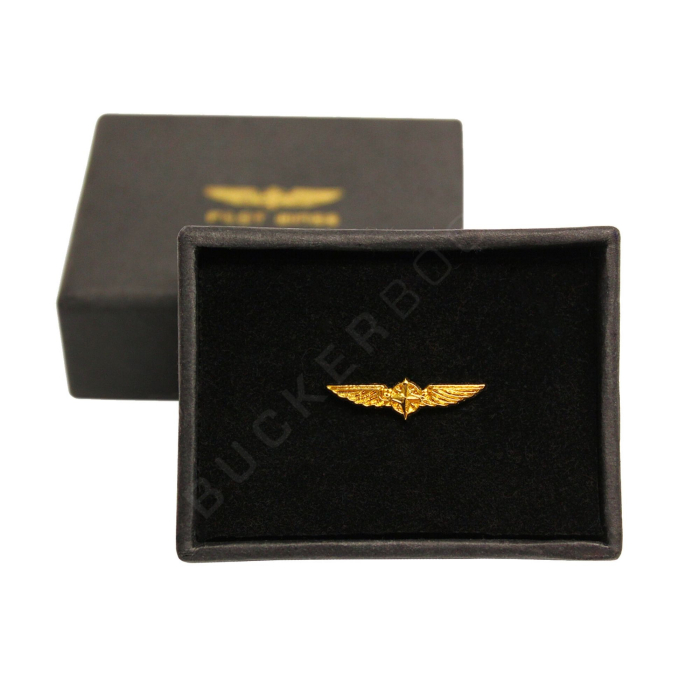 Insignia Alas de Piloto 1,5cm Dorada Pines  BuckerBook 5,90 € Design 4 Pilots