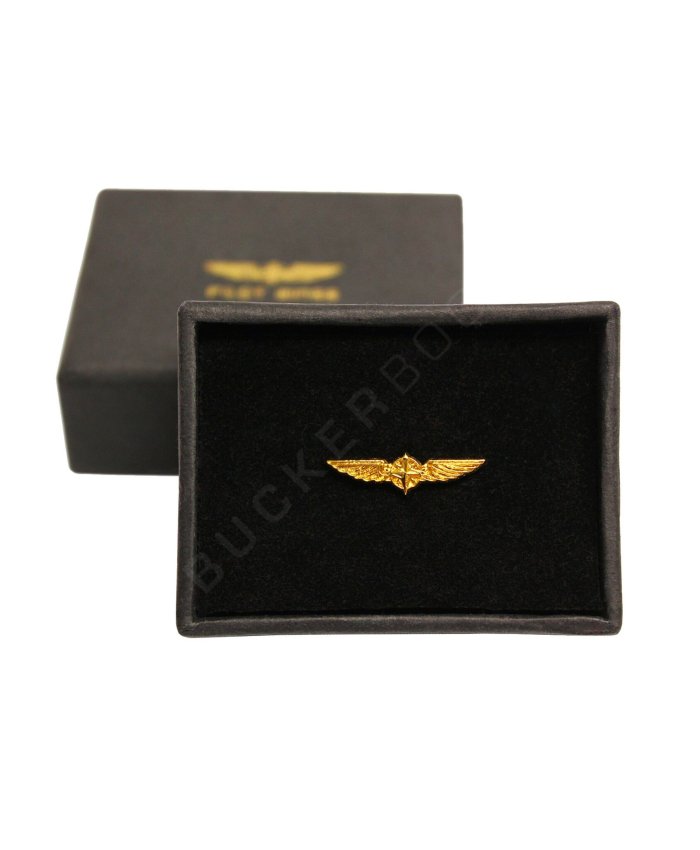Insignia Alas de Piloto 1,5 cm Dorada Pines 1703839702891 BuckerBook 5,90 € Design 4 Pilots