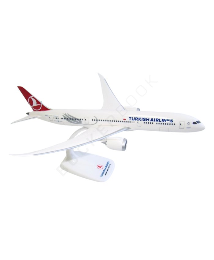 Maqueta Boeing B787-9 Turkish Airlines TC-LLA 1/200 Maquetas Aviación Comercial 8719481222895 BuckerBook 21,95 € PPC