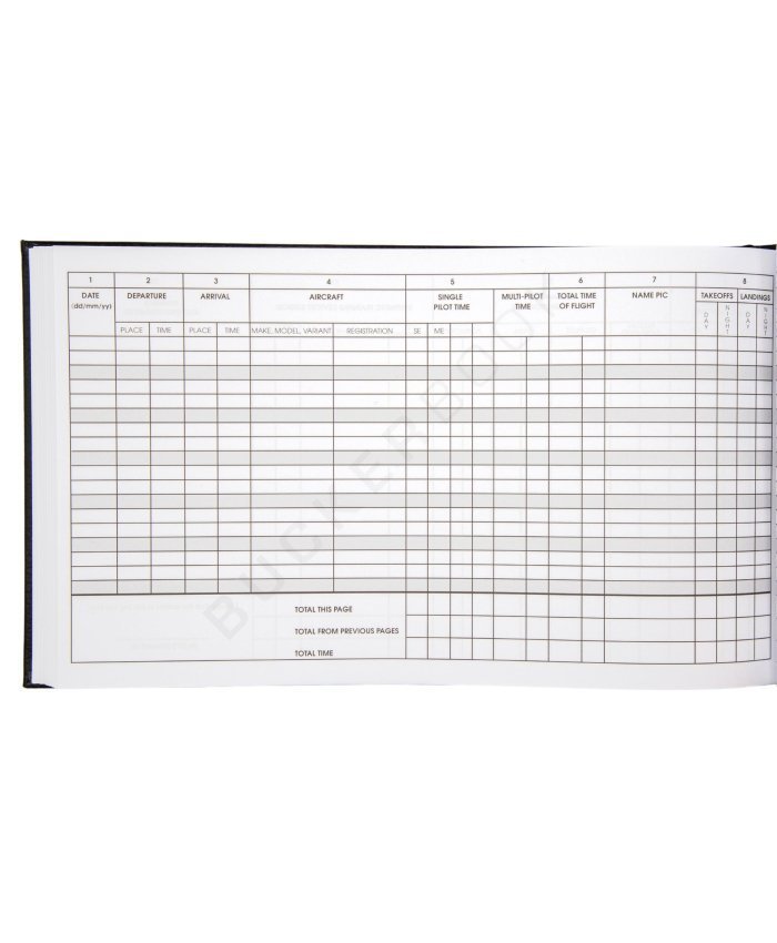 Logbook Profesional Europeo Jeppesen Logbooks / Diarios de Vuelo  BuckerBook 48,00 € Jeppesen