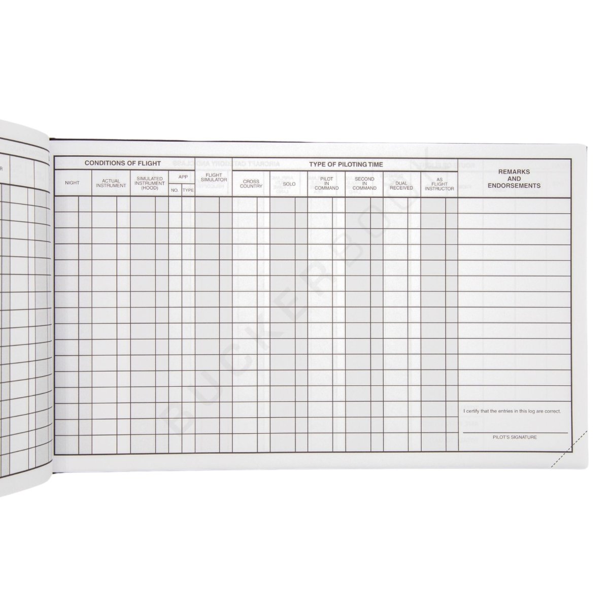Logbook Profesional FAA Jeppesen Logbooks / Diarios de Vuelo  BuckerBook 40,00 € Jeppesen