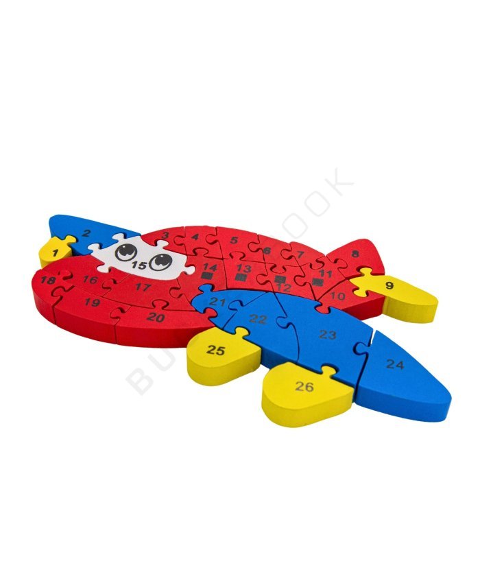 Puzzle Avión Letras y Números Juguetes de Aviones 8435426942740 BuckerBook 10,00 € 