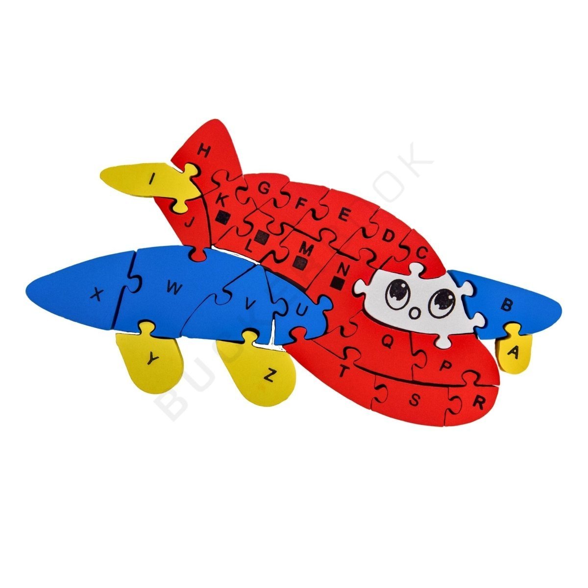 Puzzle Avión Letras y Números Juguetes de Aviones 8435426942740 BuckerBook 10,00 € 