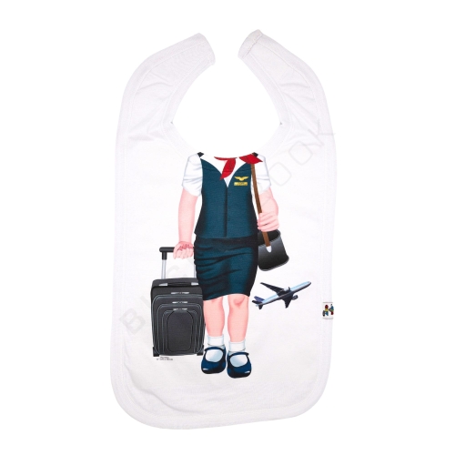 Flight Attendant Bib