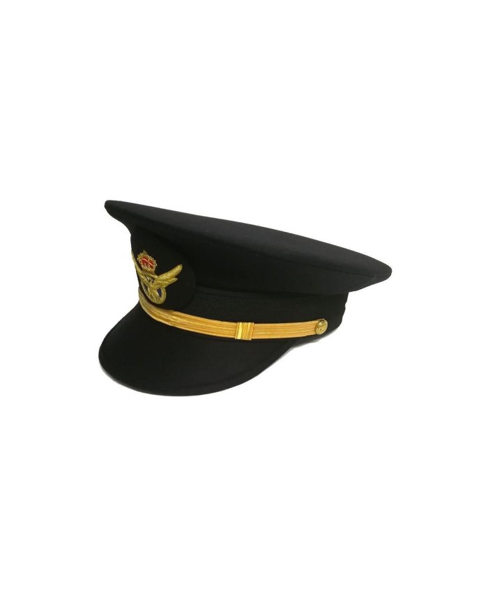Gorra de Plato Uniforme Piloto Comercial G.PLATO BuckerBook Premium Gorras de Plato