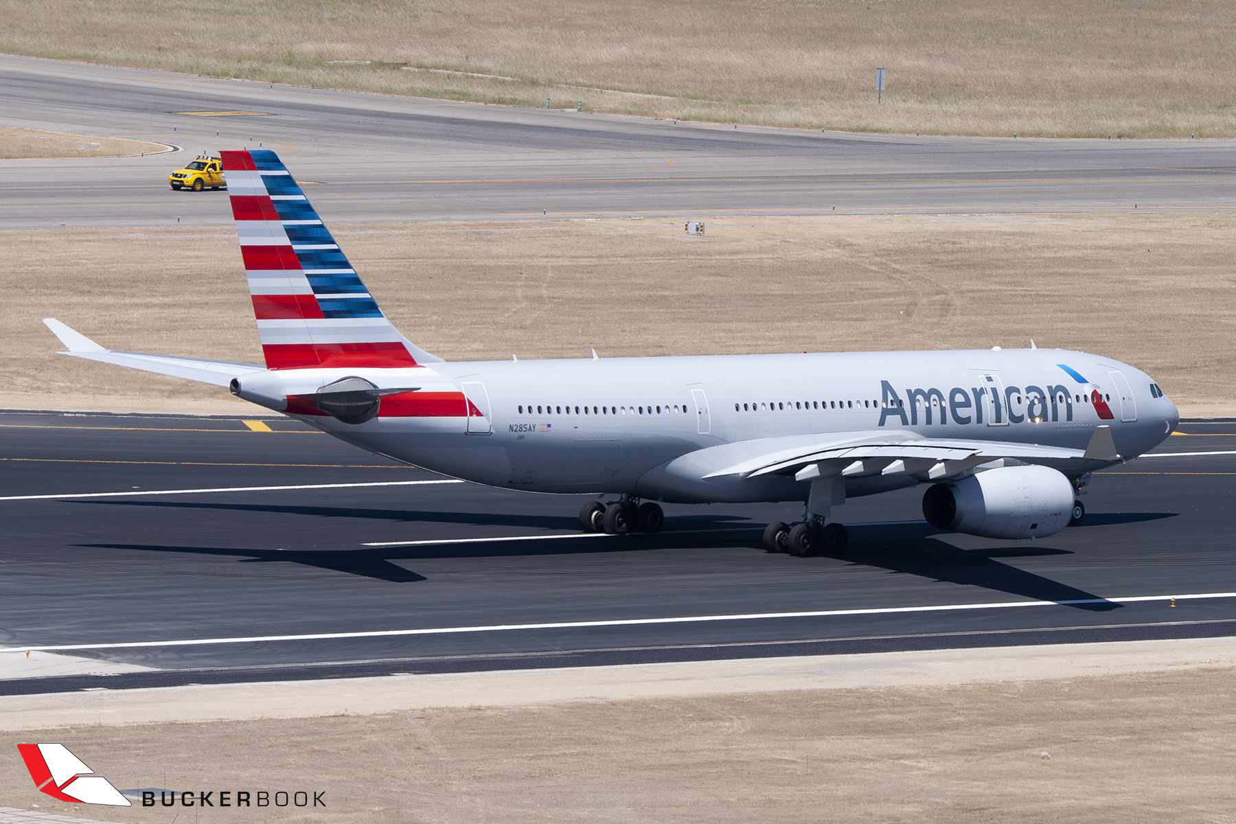 El mismo A330-200 de la fotografía anterior, pero ya con los colores de American Airlines. Foto: Raúl Viorel Moga