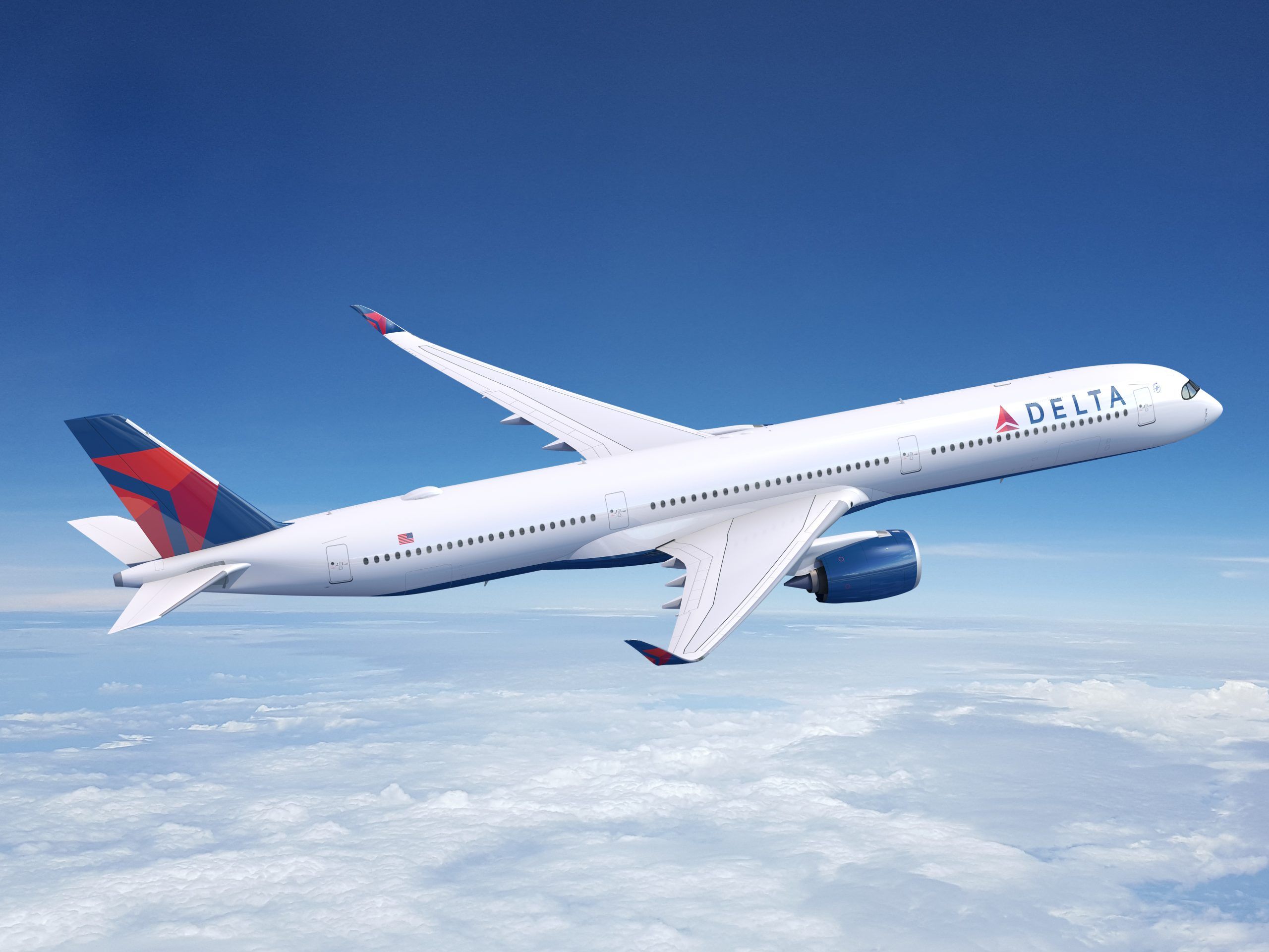 El que sin duda ha sido el pedido estrella de Airbus de los últimos meses es el realizado por Delta Air Lines, por el nuevo A350-1000. Foto: Airbus