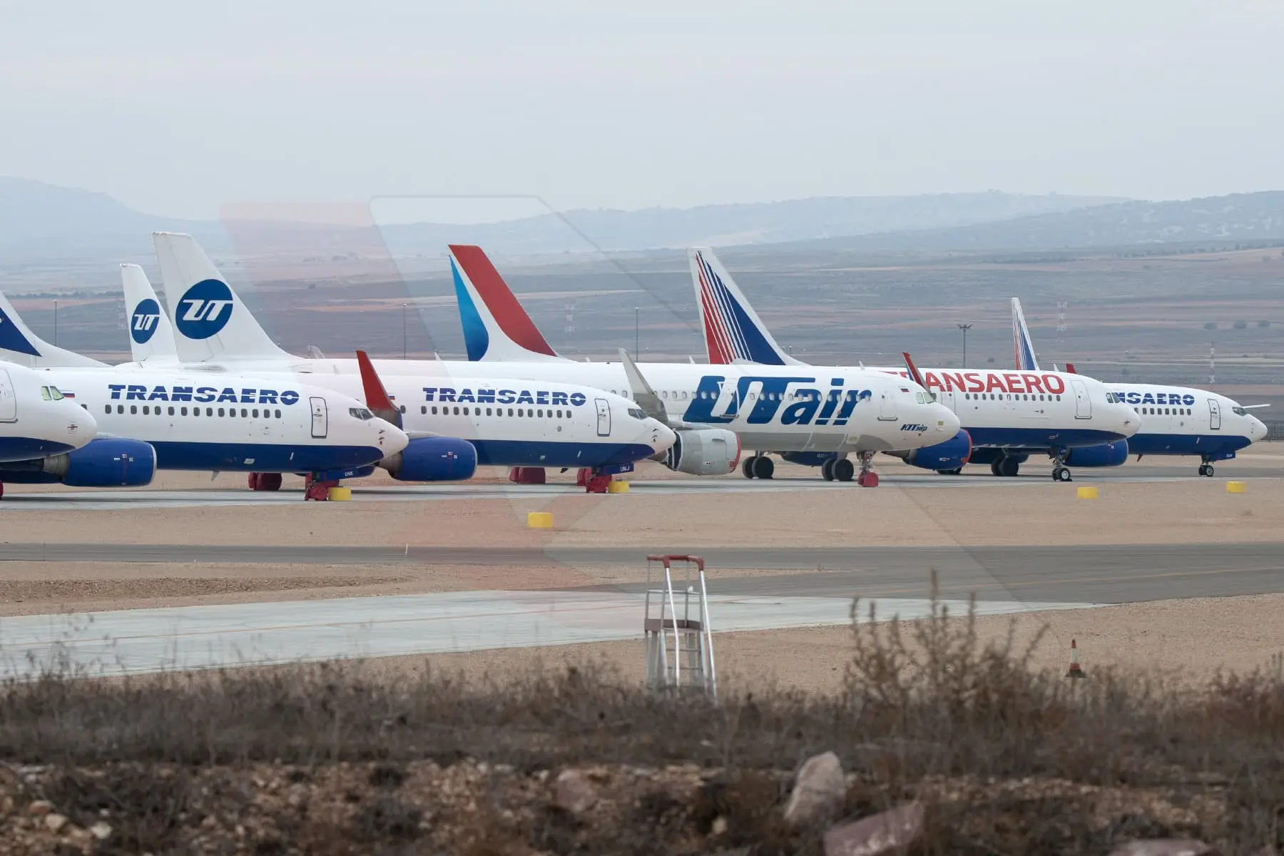 Cuando quebró Transaero en 2015 la mayoría de su flota llegó al aeropuerto de Teruel que tuvo más de 25 movimientos en un solo día