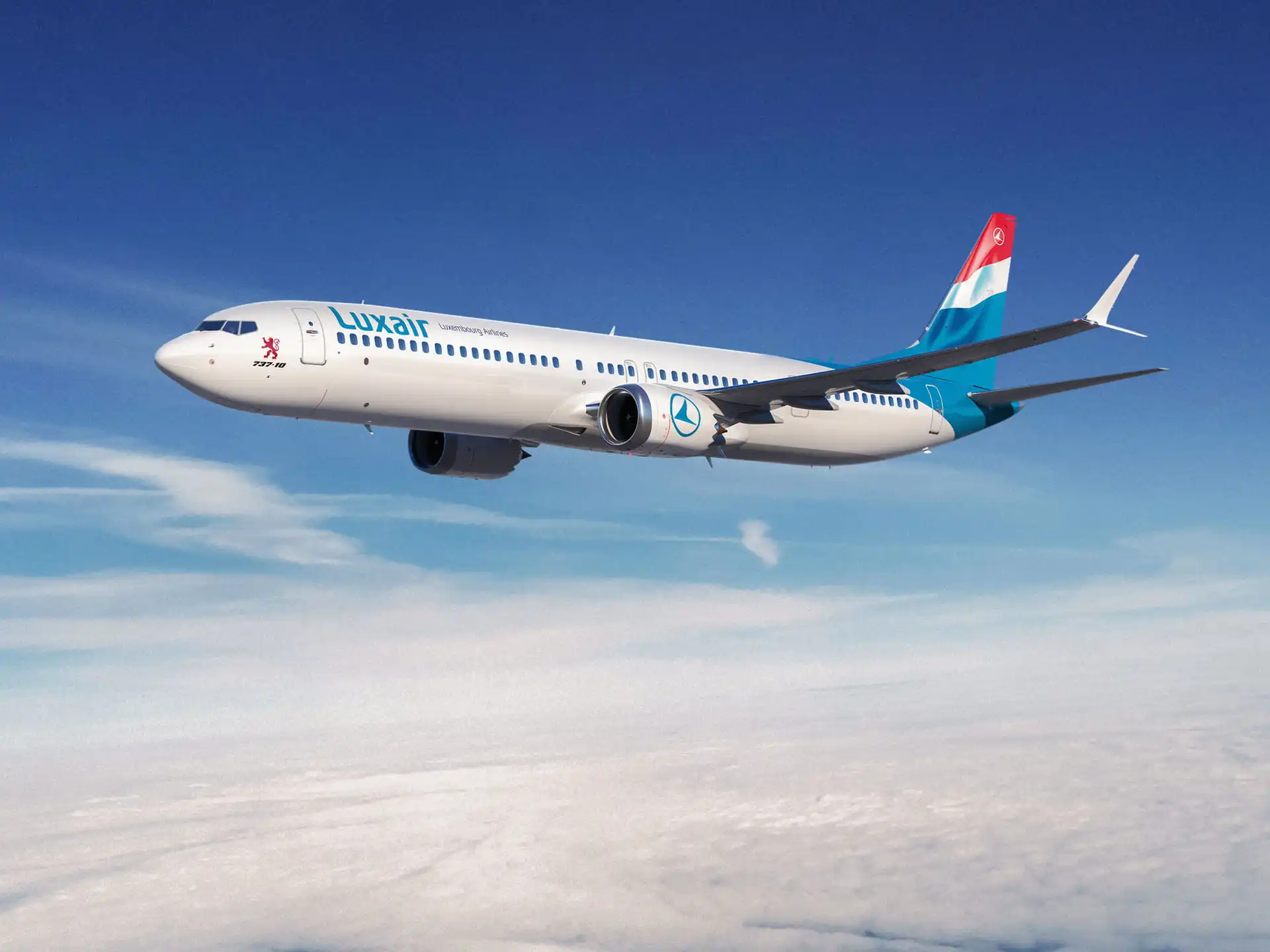 Luxair estrenará el mayor avión de su flota hasta la fecha, el Boeing B737 MAX 10