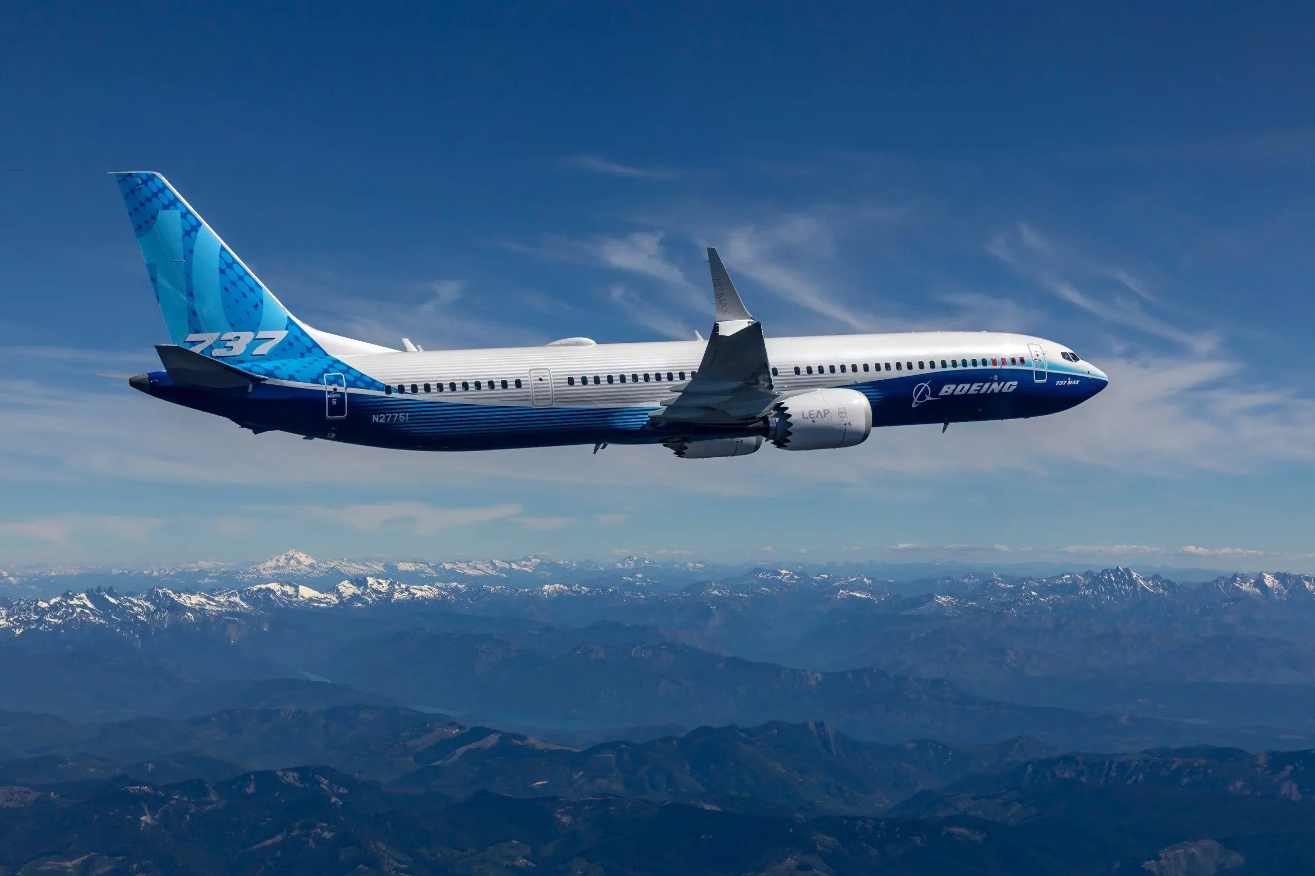 El MAX 10 es uno de los aviones más esperados y que más se están retrasando dentro del catálogo de Boeing. Foto: Boeing