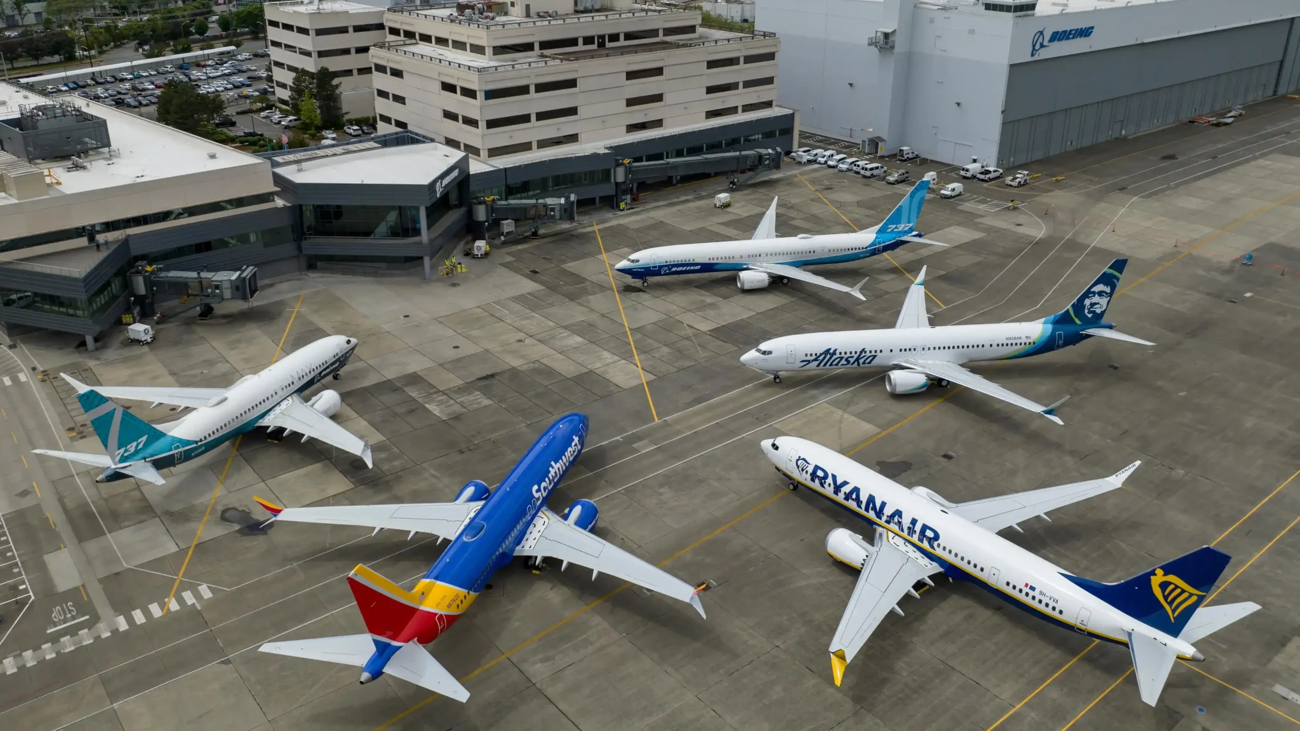 Los problemas de la familia MAX del 737 afectaron también al desarrollo del 777X al lastrar a la compañía. Foto: Boeing.