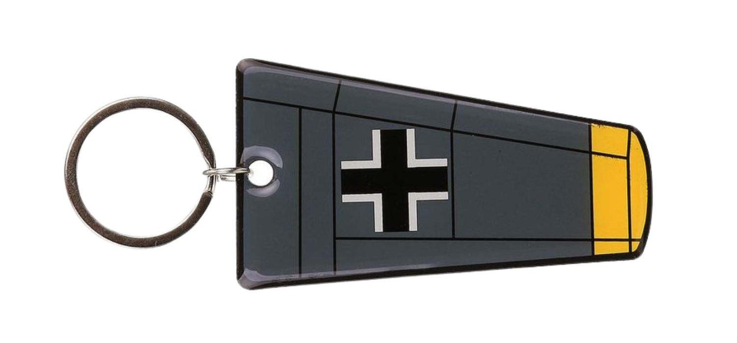 BF-109 Messerschmitt Wing Metal Keyring