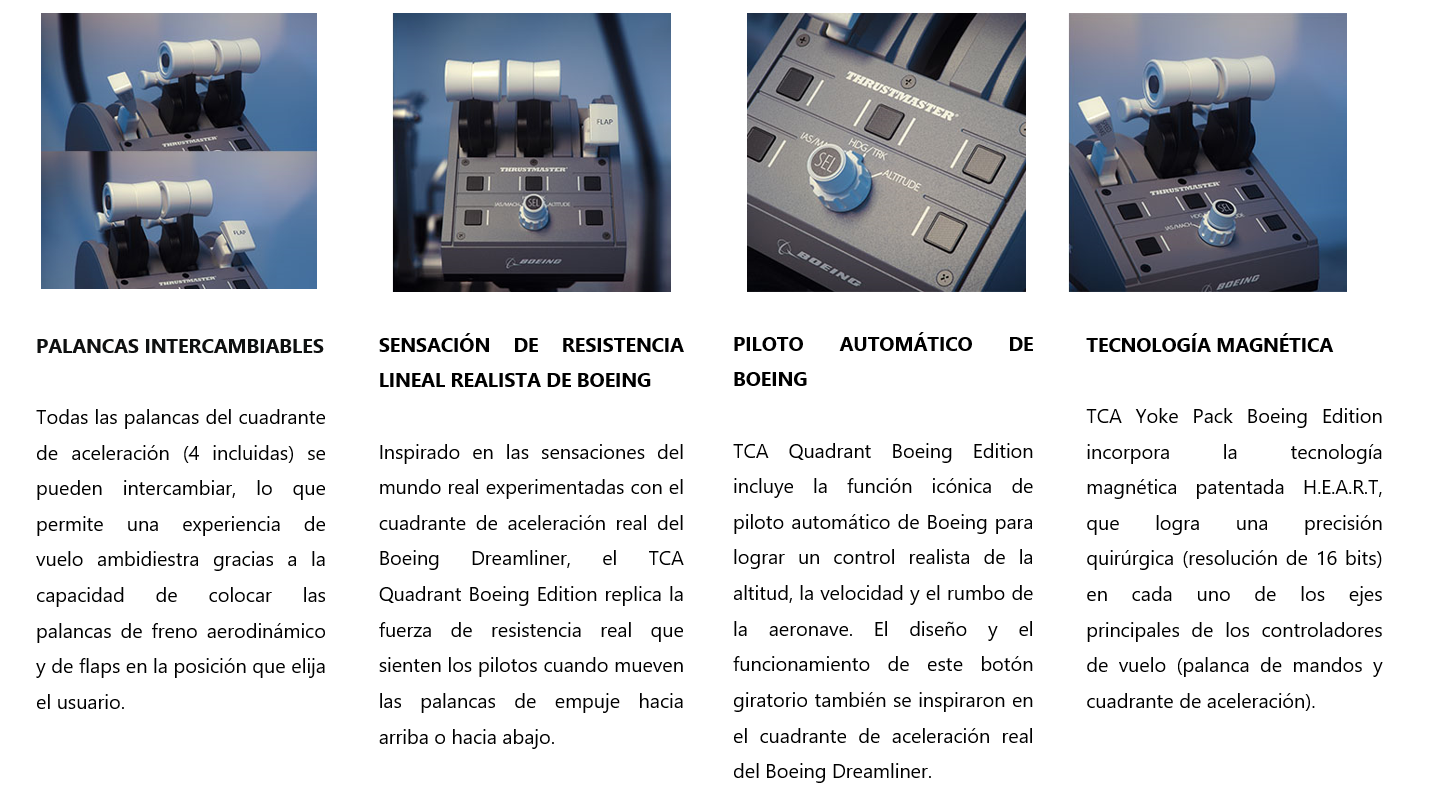 TCA YOKE BOEING EDITION BUCKERBOOK MADRID SPAIN